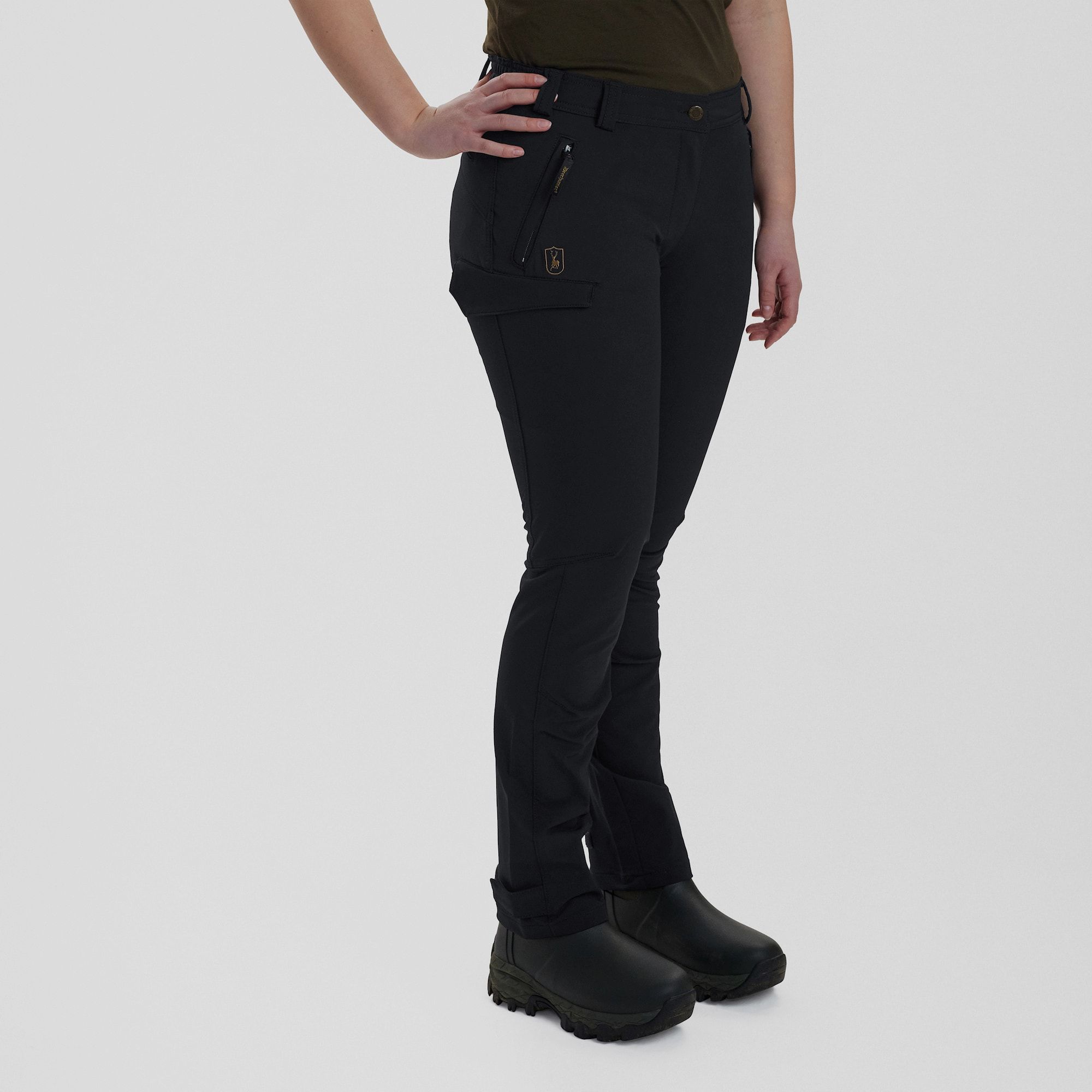 Deerhunter Lady Ann Full Stretch Trousers Black 38