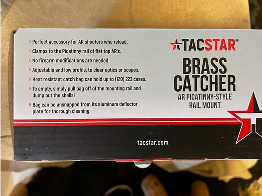 TACSTAR	 BRASS Catcher Hülsenfänger für Halbautomaten