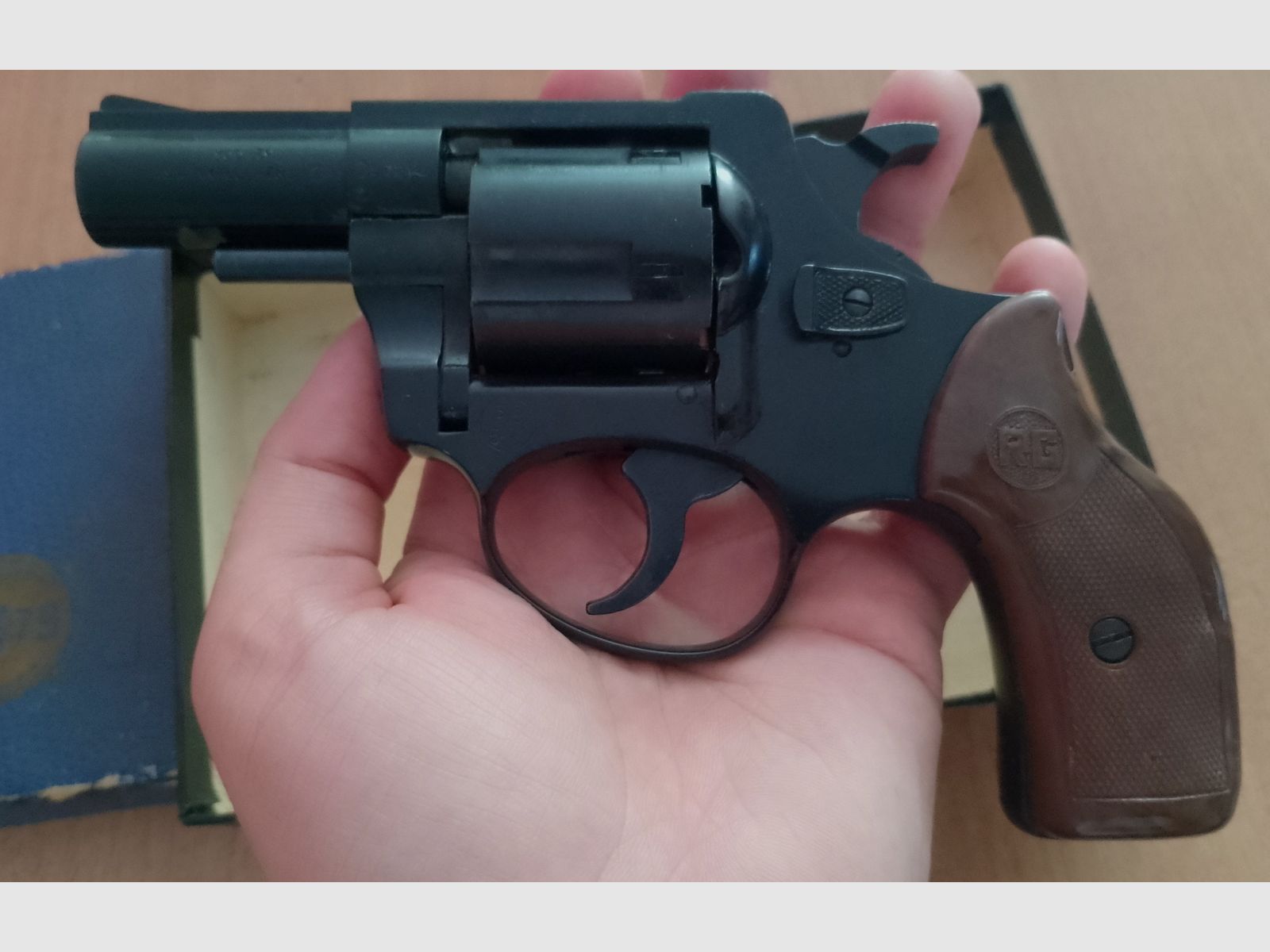 Zeldzame Röhm RG 79 in caliber 9mm Knall/ PTB 5-71