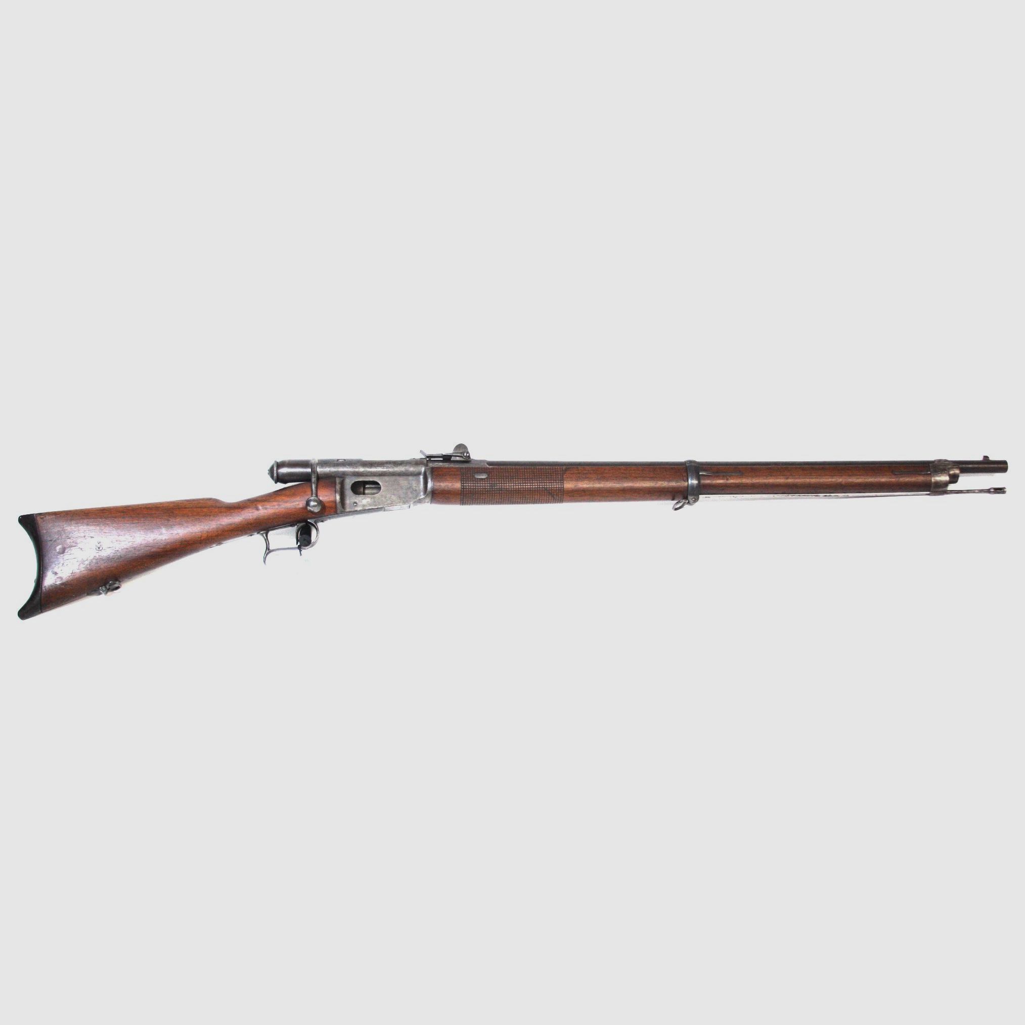 Fusil à répétition Vetterli 1871, d'occasion, 10.4×42 à percussion annulaire, image 2 sur 3