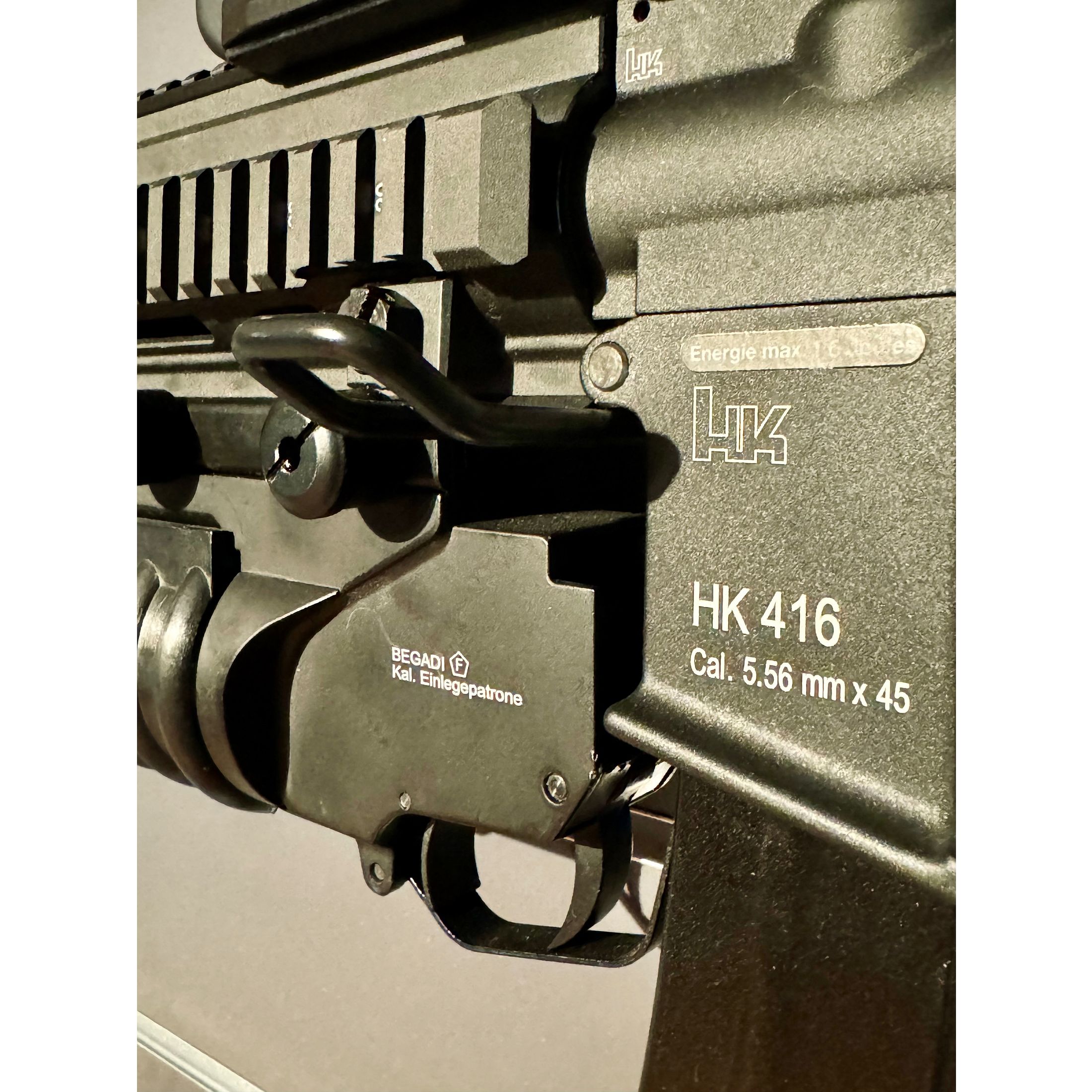 Gas Blowback Softair VFC H&K HK416 A5 mit  Zubehör