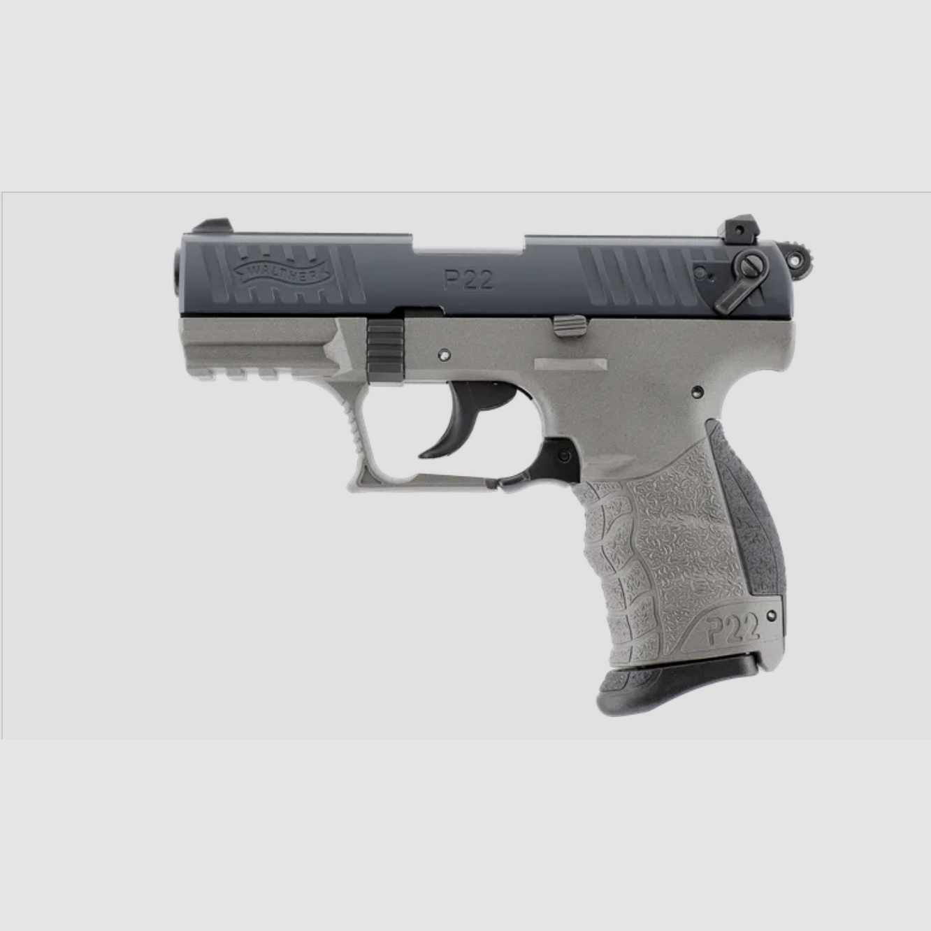 Umarex 308.02.32 Walther Mod. P22Q TGR - Meteor Gray 9 mm P.A.K. 7R