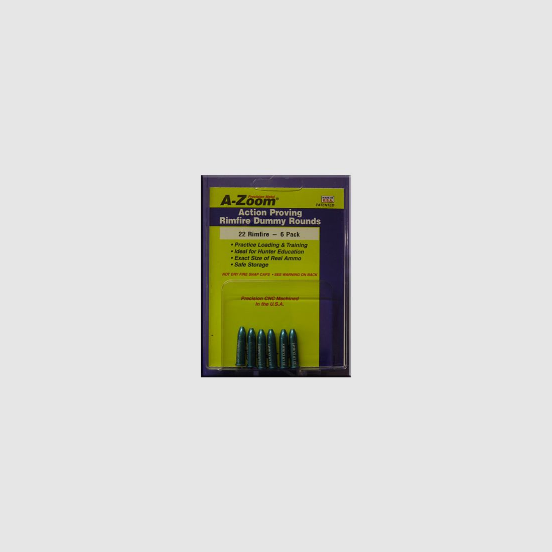 Pachmayr A-Zoom Dummy Patronen Kal. 22 lfb 22 LR
