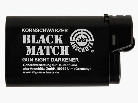 ahg Kornschwärzer Black Match Feuerzeug