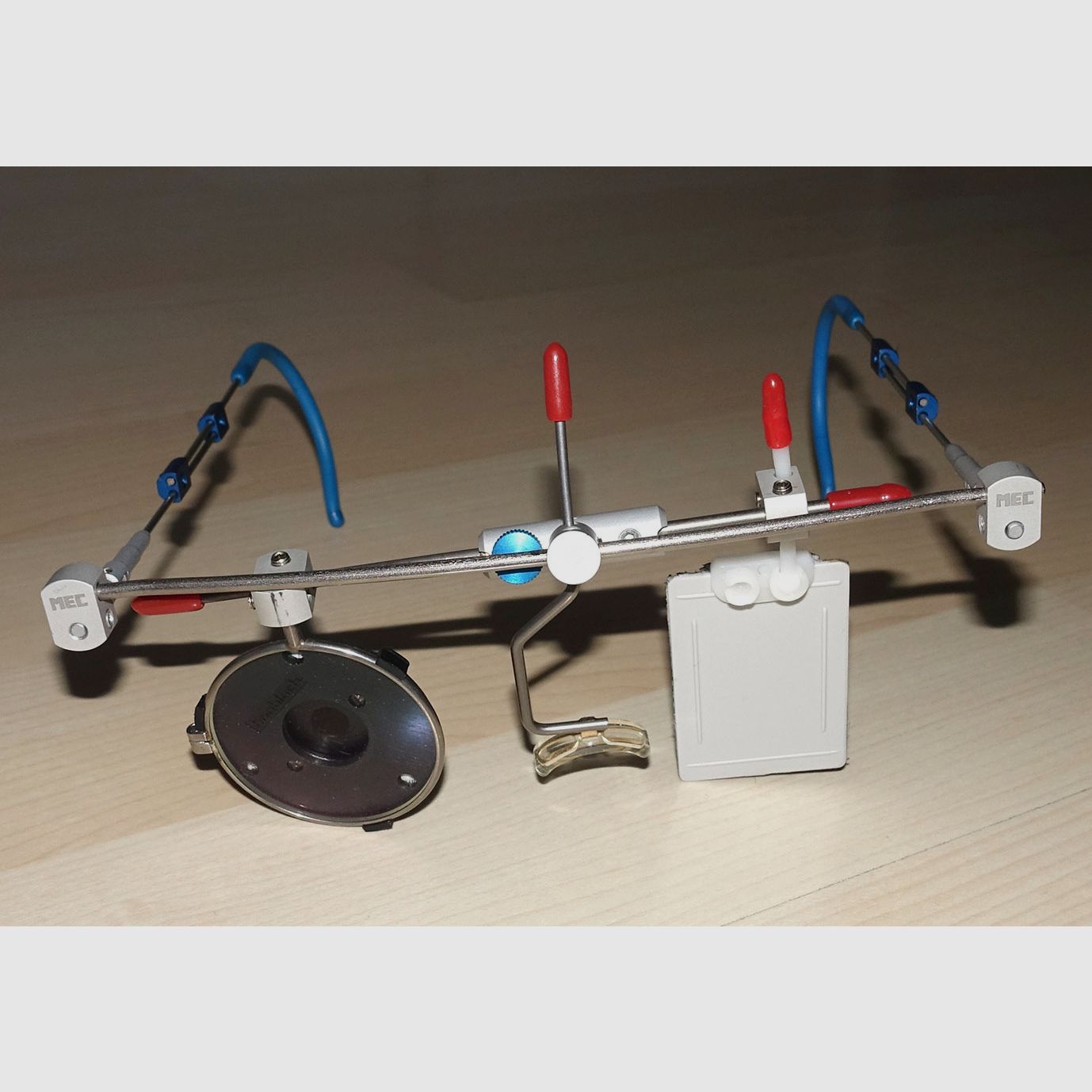 RESERVIERT! Profi MEC Schießbrille mit Knobloch Irisblende, Vario Lens 2 plus, usw., NP 600,-