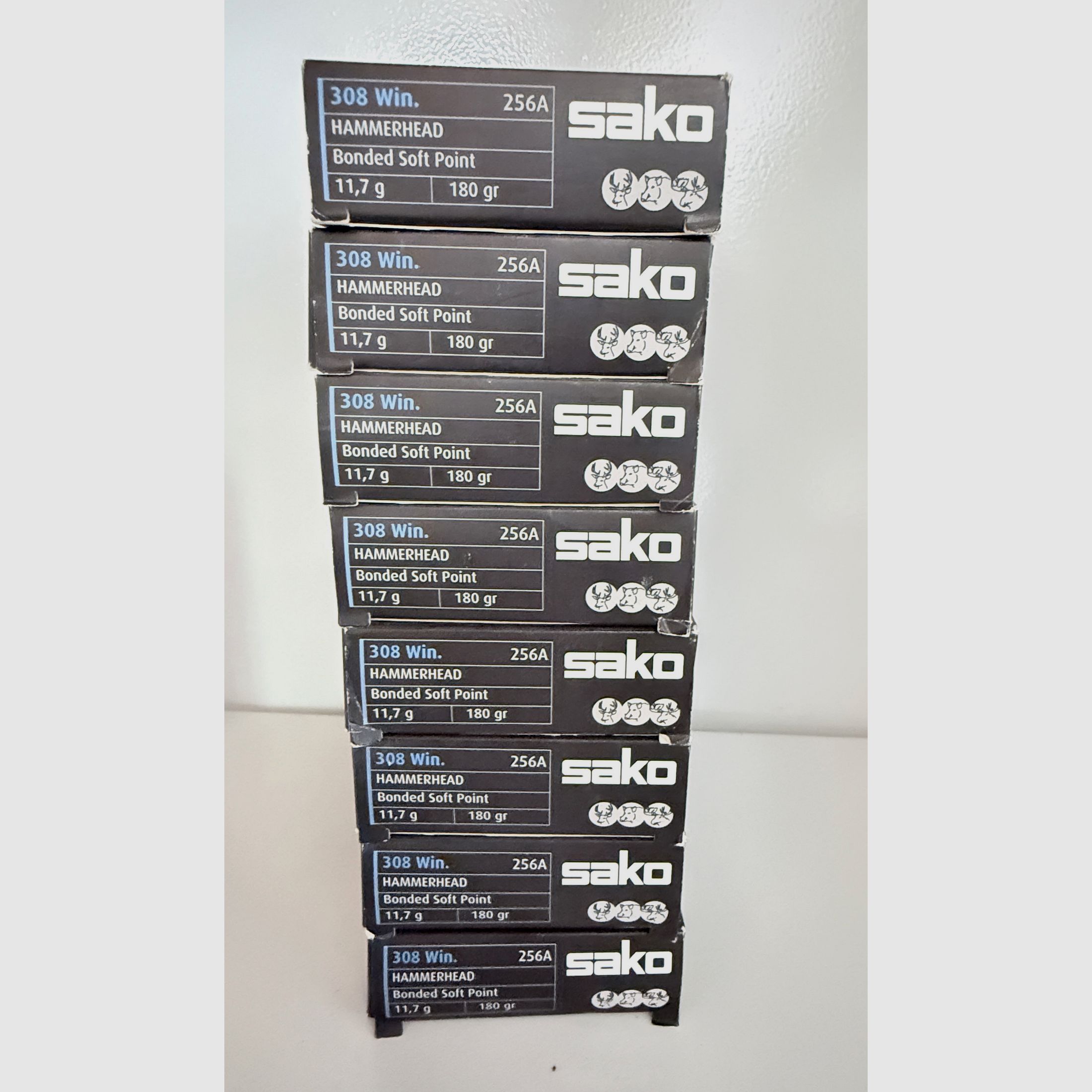 Sako Hammerhead .308 Win 180gr (11,7g) – 160 Schuss / 8 Packungen
