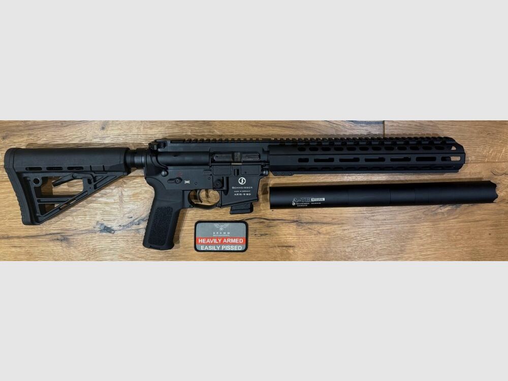 Schmeisser AR15-9 S4-F SD (silencieux intégré)