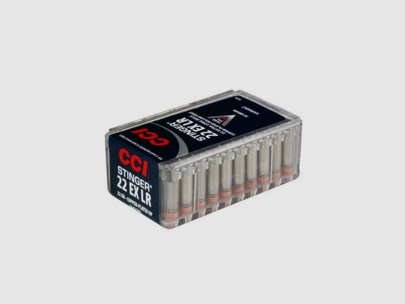 CCI munitie Stinger .22 EX LR CPHP Varmint 32gr