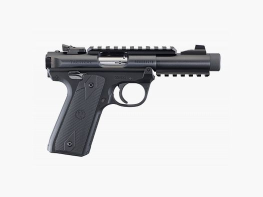 RUGER MARK IV 22/45 TACTICAL BRÜNIERT 4,4" 22 LR 1/2X28