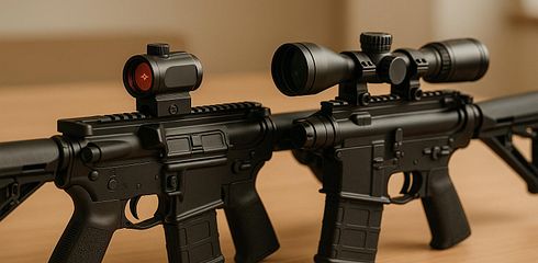 5 Unterschiede: Red Dot Sights und Standard-Optiken