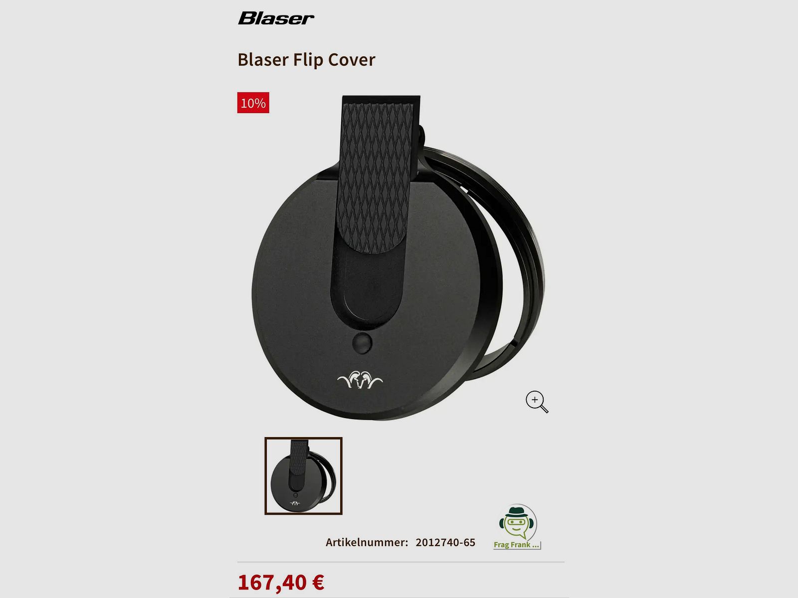 Blaser Zielfernrohr B2 2,5-15x56 iC S mit Schiene und Blaser Sattelmontage