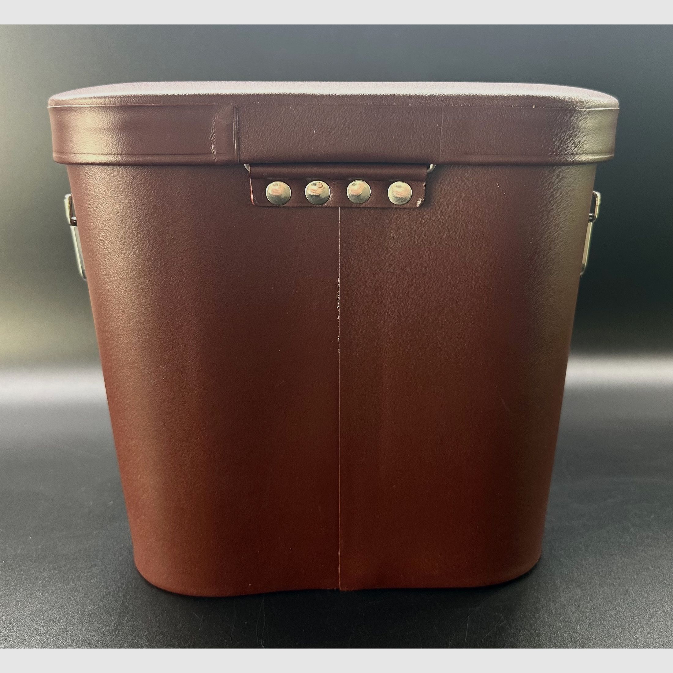 as new binocular case pouch for Carl Zeiss 7x50 10x50 15x50 brown leather interior dimensions 7x19x17 cm, image 3 of 4