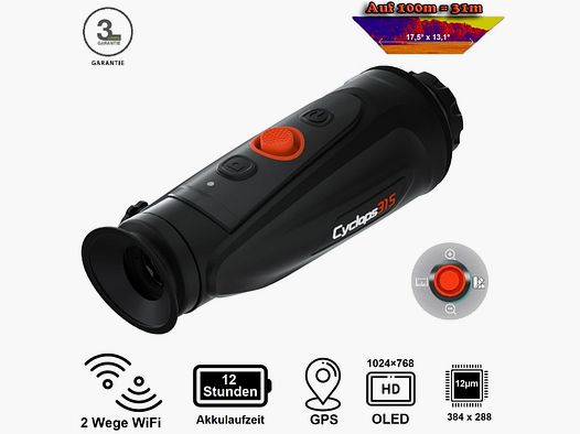 ThermTec Cyclops 315 V2 Modell 2022 Wärmebildkamera