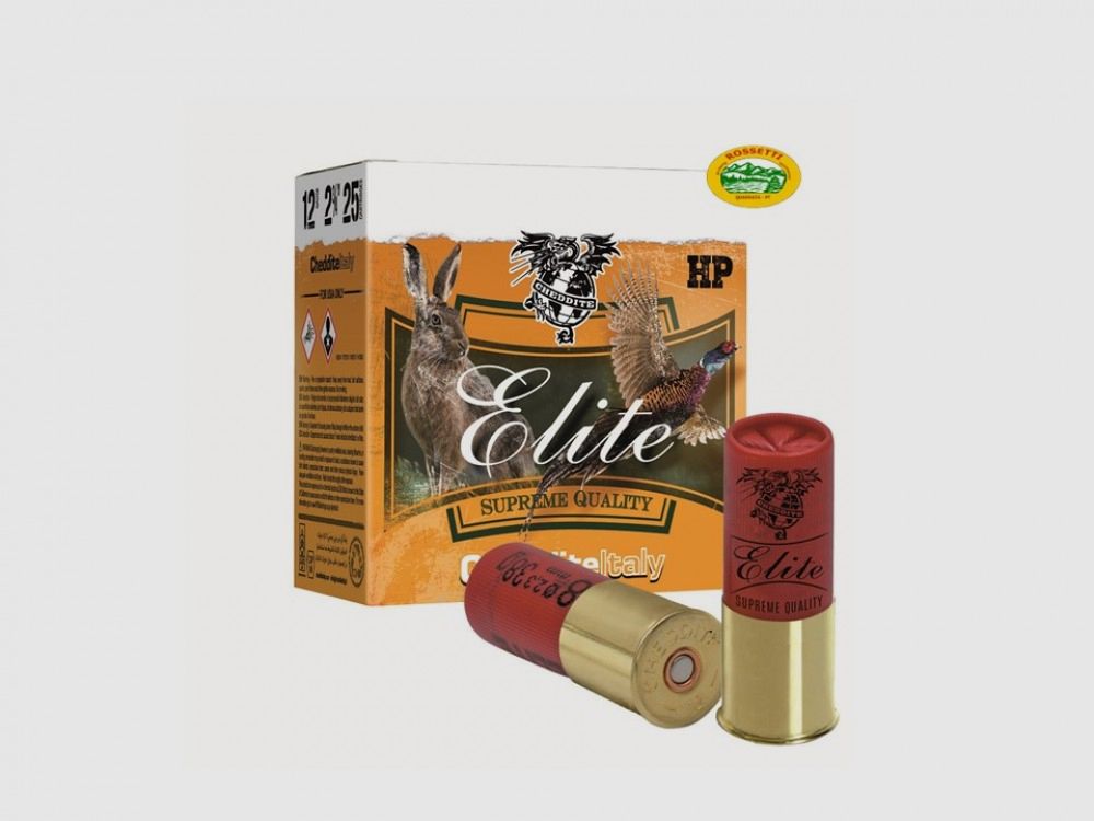 CHEDDITE Patronen ELITE 38 Kal.12 pb.4 spezielle Taube