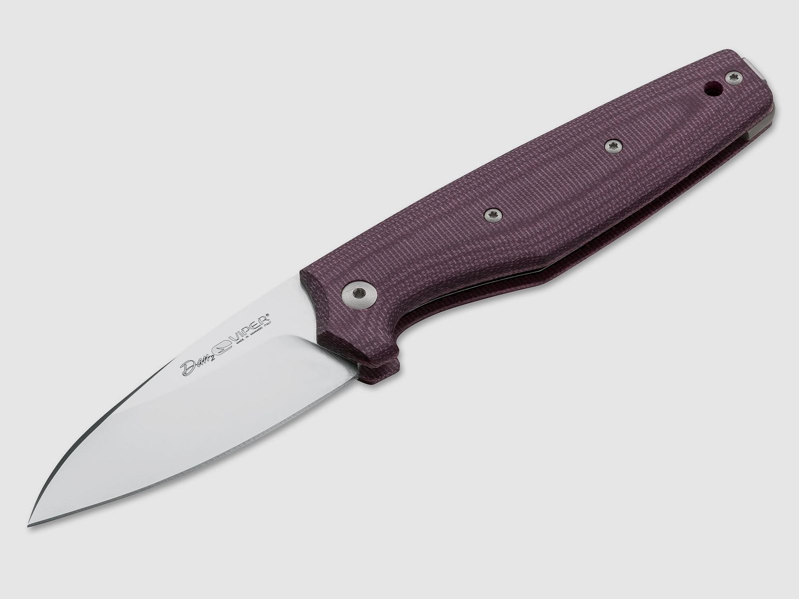Taschenmesser Viper Dan2 Burgundy Micarta