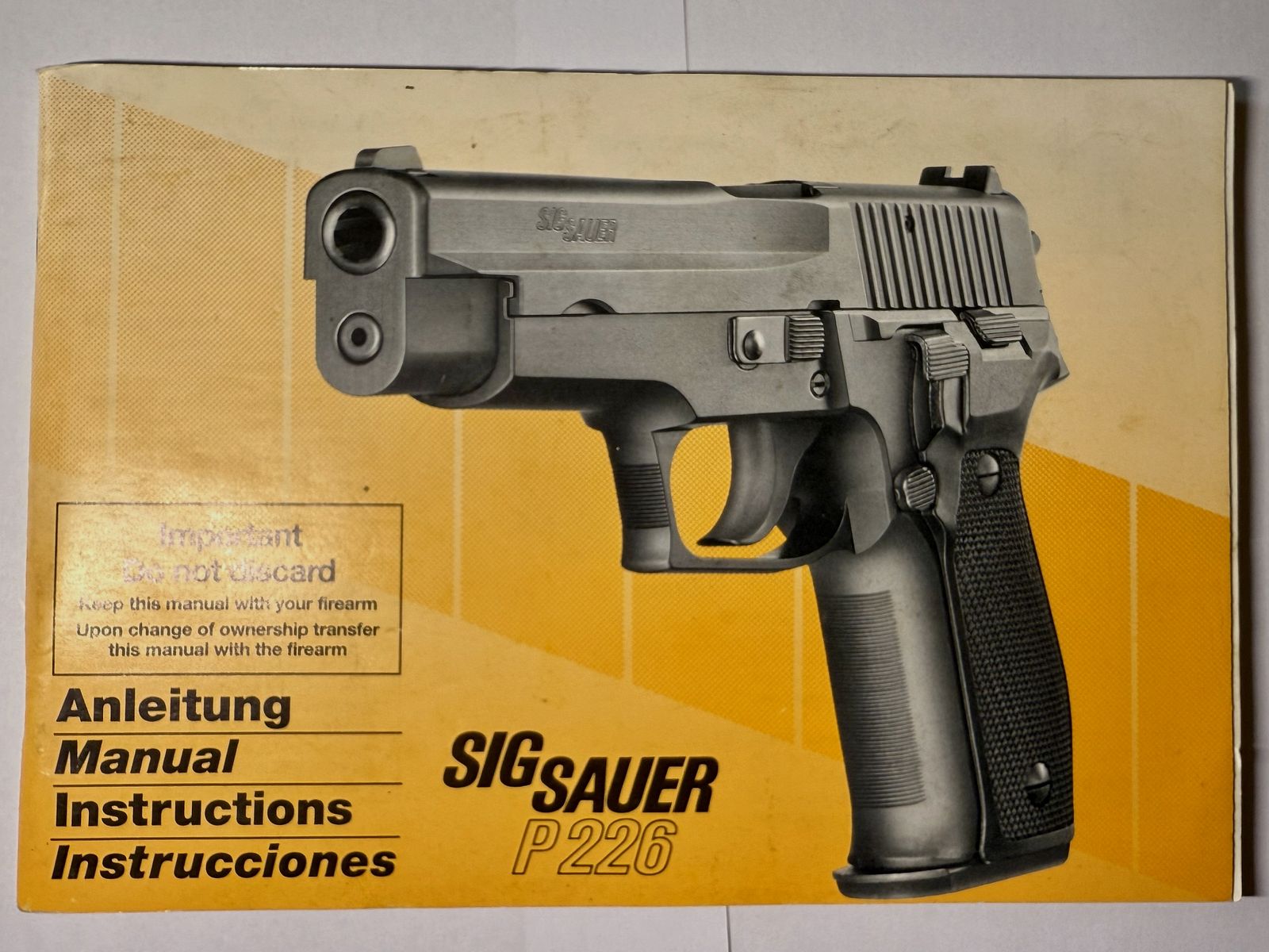 SIG SAUER P226 Sport / 9x19mm
