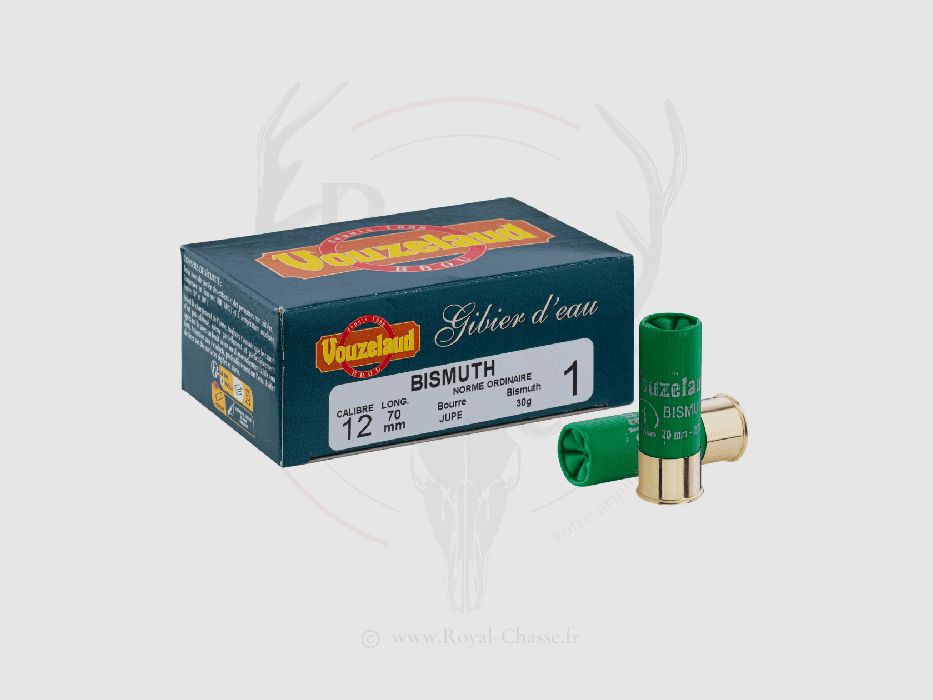 10 Patronen BISMUTH Kal.12/70 30G BJ Vouzelaud, Bild 1 von 4