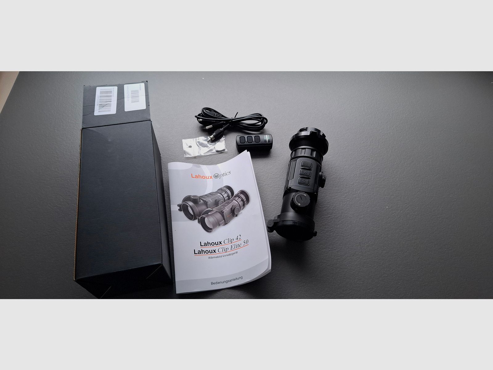 Lahoux Clip Elite 50 thermal imaging attachment, no Nocpix, ThermTec, HIKmicro,