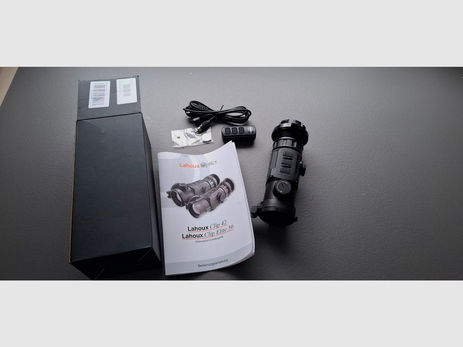 Lahoux Clip Elite 50 thermal imaging attachment, not Nocpix, ThermTec, HIKmicro,