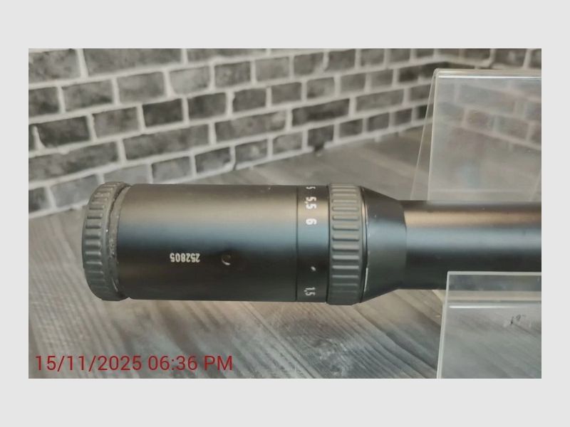 Schmidt Bender 1.5-6x42 riflescope
