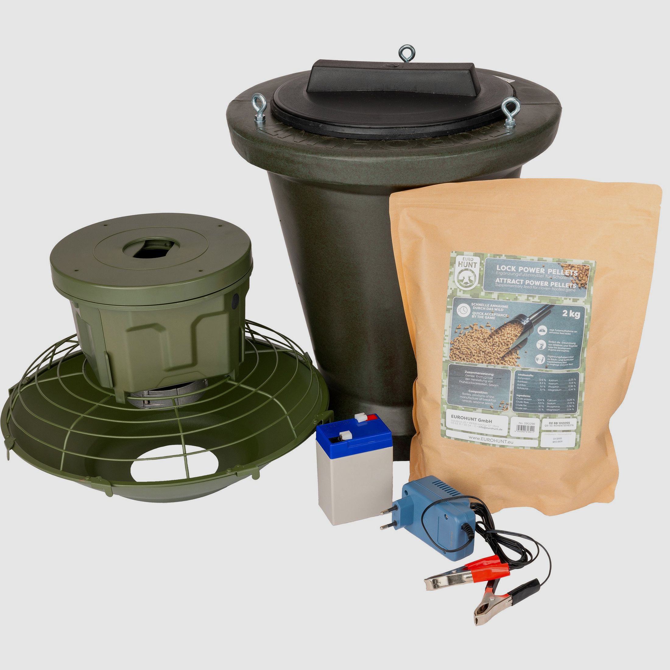 Eurohunt Voederautomaat Compleetset V2