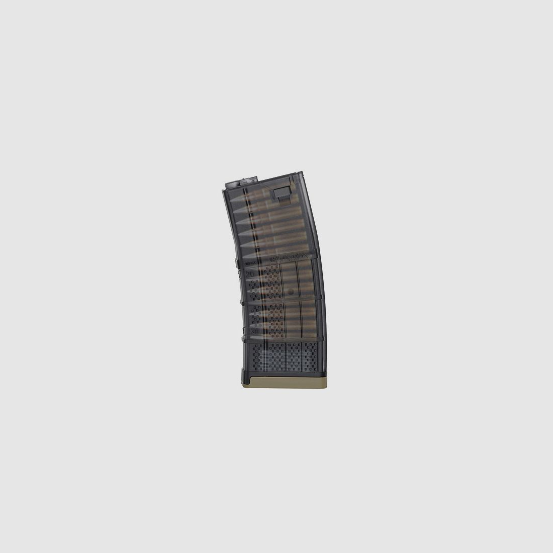 190rds Lancer L5 AWM '300 Blackout' Magazin für M4/AR15, TAN