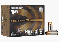 Federal Pistolenmunition .40 S&W 11,70g Jacketed Hollow Point HST