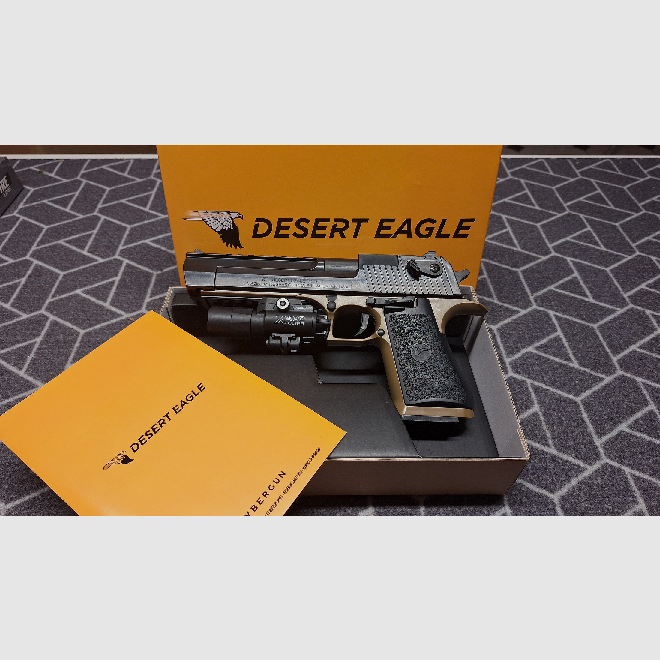 Desert Eagle/Beretta PT92/DL60 Socom 3xAirsoft-Pistole-NEU!