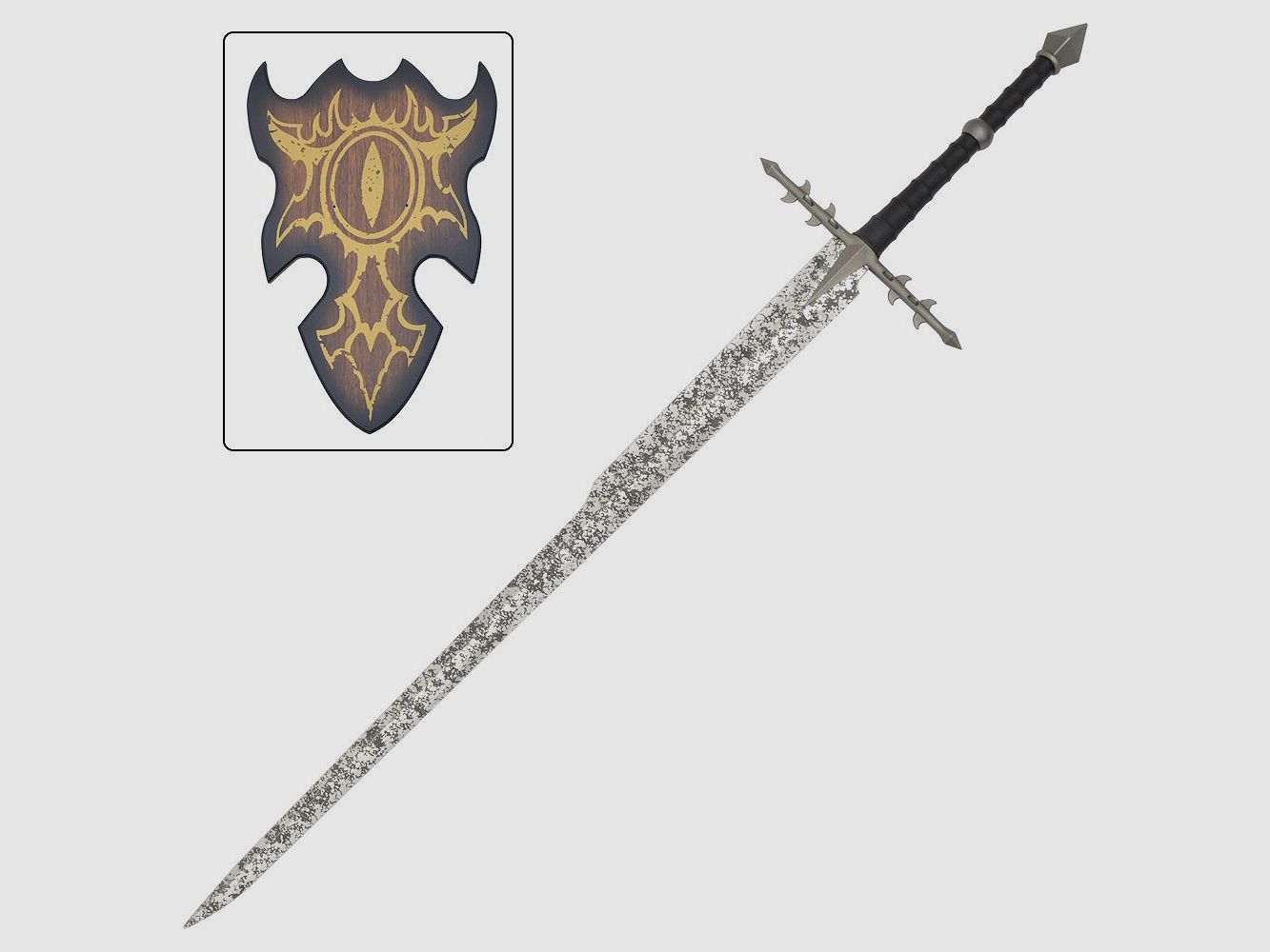 Saurons Schwert mit Wandhalter