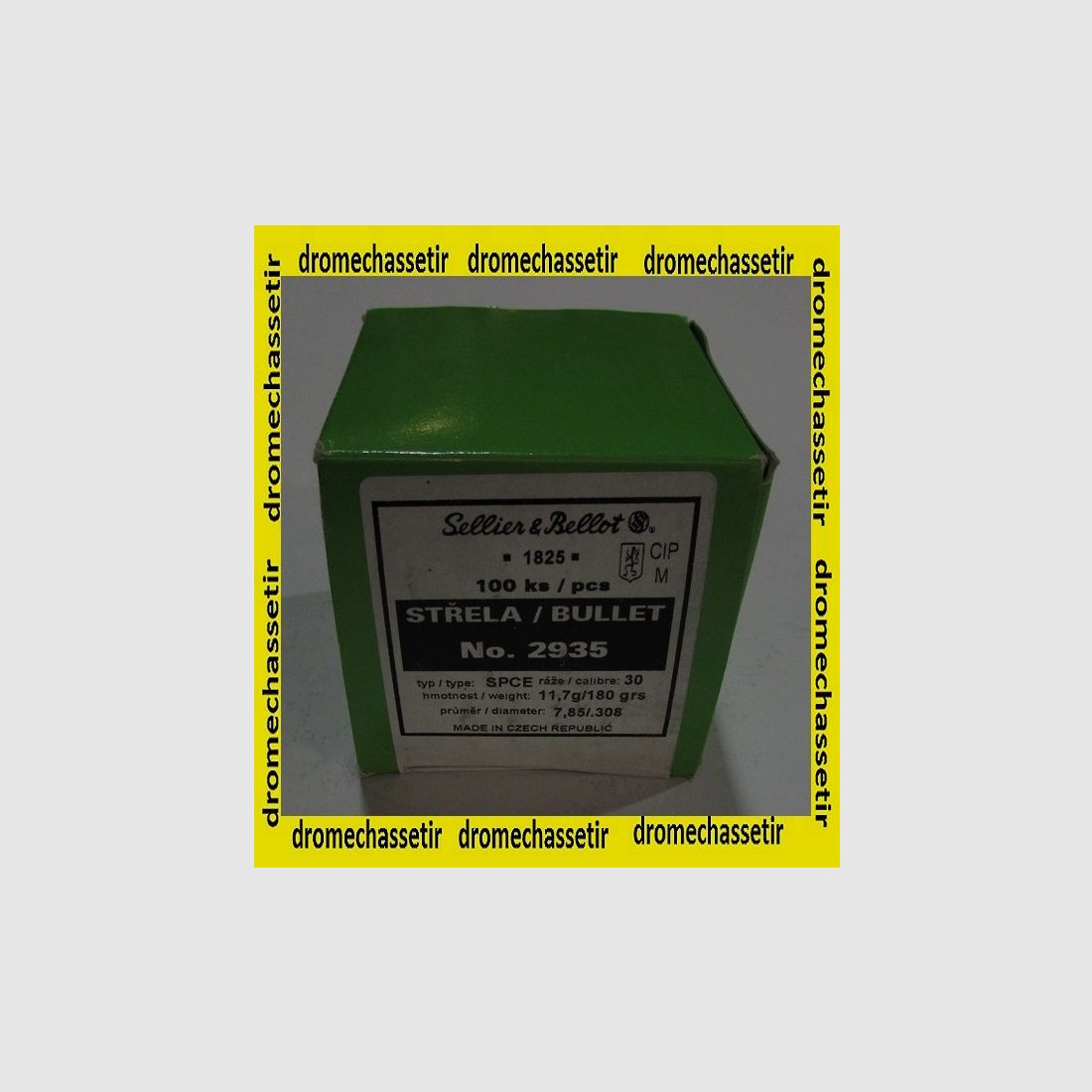 100 Geschosse Sellier & Bellot, Kal. 30, 180 gr, SPCE Ref. 2935