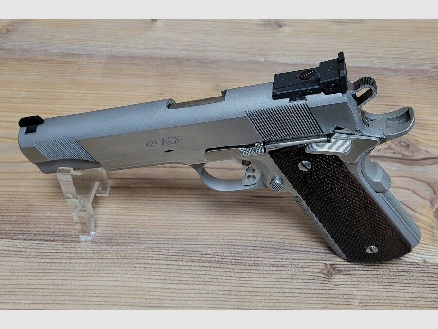 Les Baer 1911 Match 5" - Baer Custom 1911 - stainless