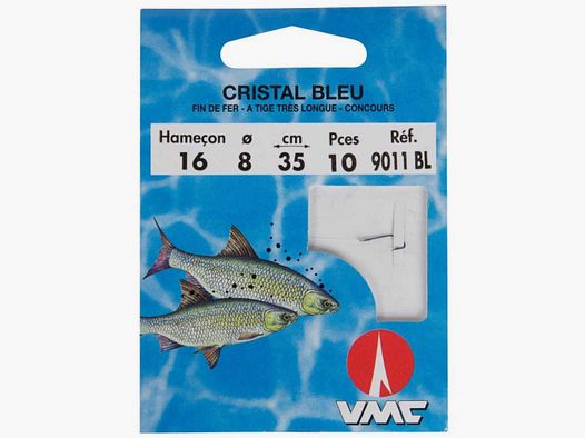 Hameçon Monté Ragot Cristal Bleu Pêche au Coup
