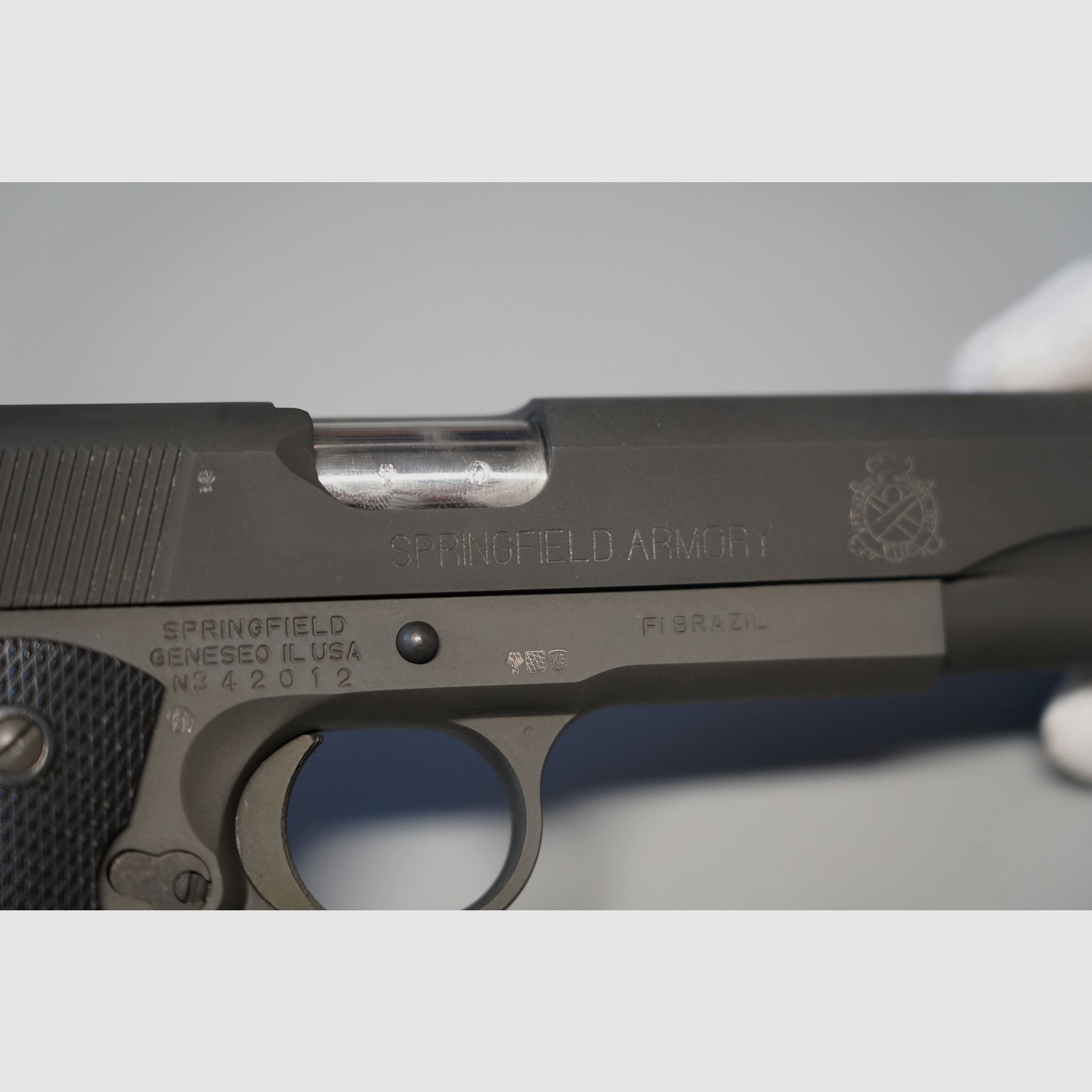 Springfield 1911 A1, .45 ACP, parkérisé, comme MIL-Spec, neuf, absolument rare