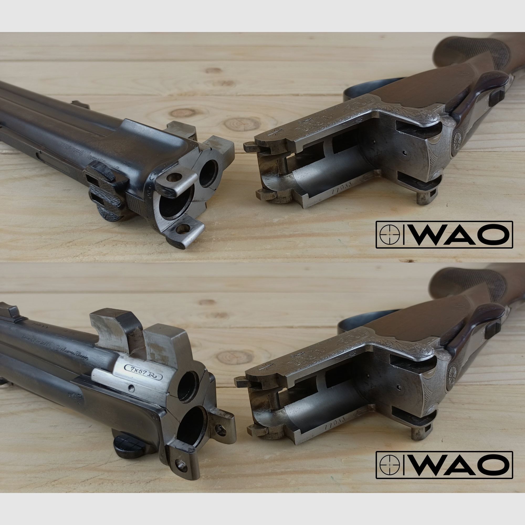 Sauer & Sohn BBF 54, Sauer 54, cal. 7x57R, 16/70 *incluso Optolyth Optik*