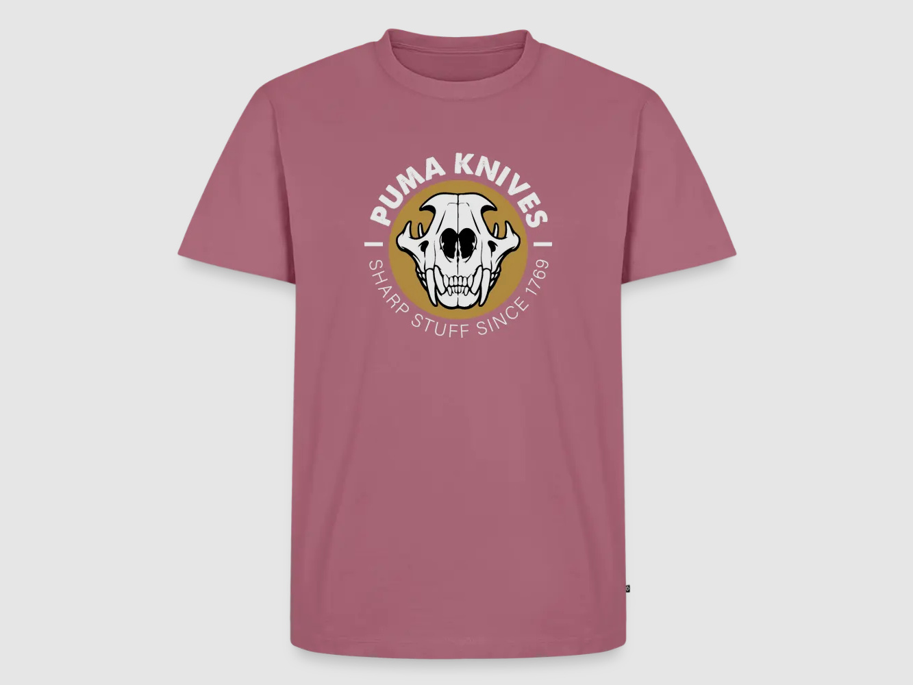 PUMA Męska Premium Koszulka "Skull Frontal Sharp Stuff" Biała