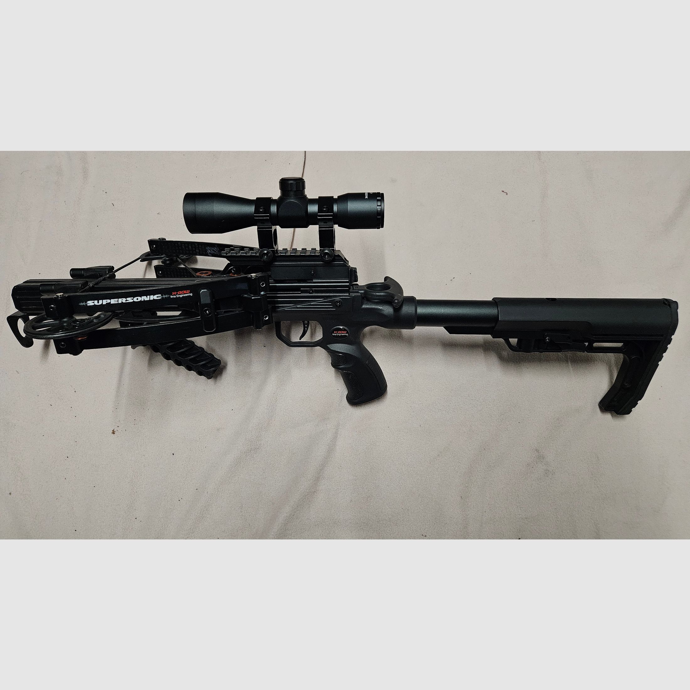 FMA X-Bow Supersonic rev Armbrust met veel accessoires als nieuw