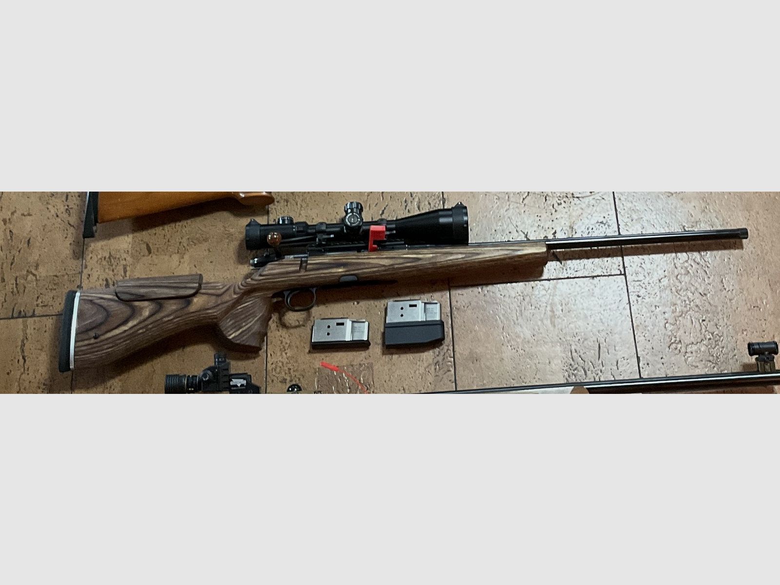 Heym Repetierer SR21 in .308 mit ZF Optics 5-30x50 und GRS Schaft