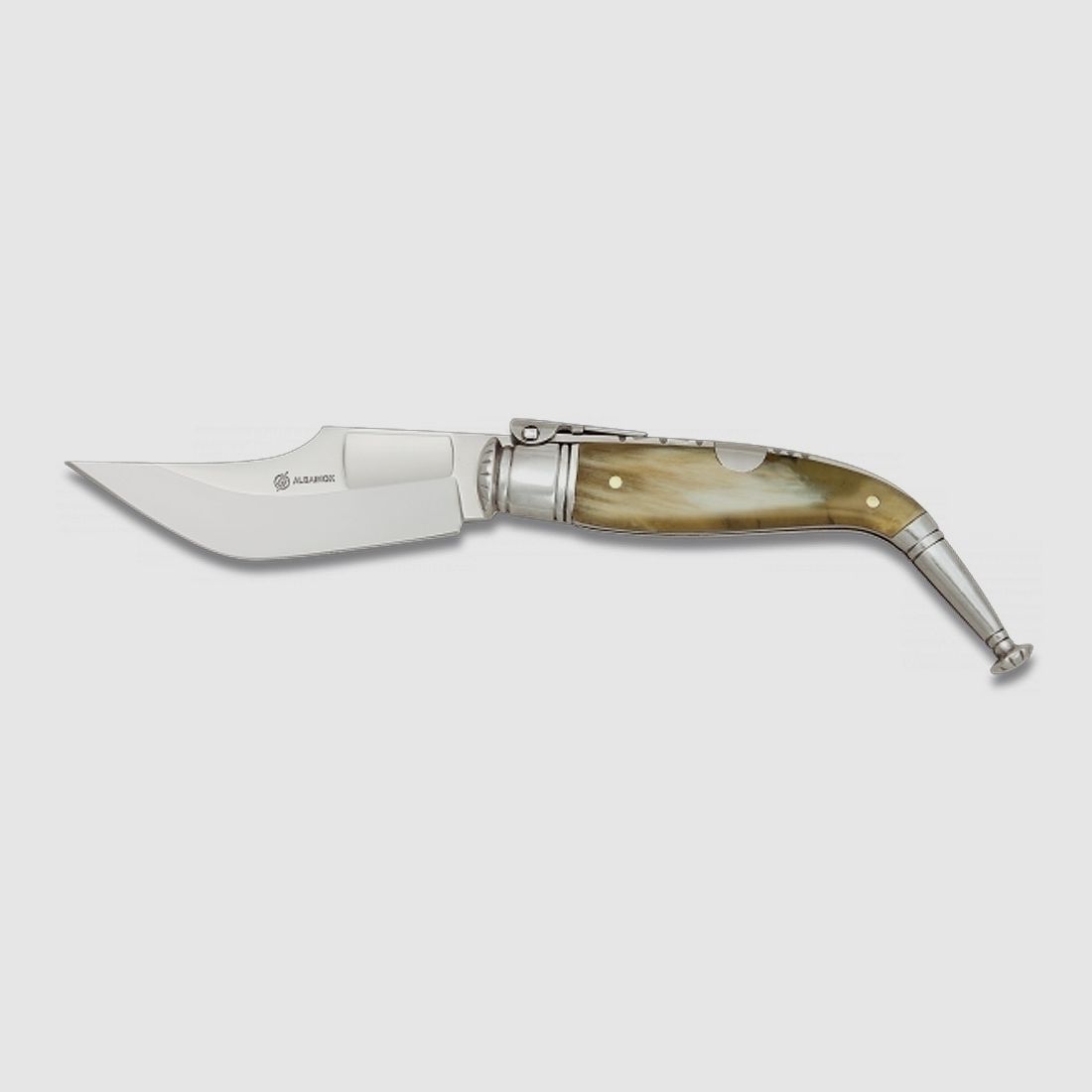 spanisches Navaja Taschenmesser JEREZANA Nº1 9cm Horn Geschenk-Box