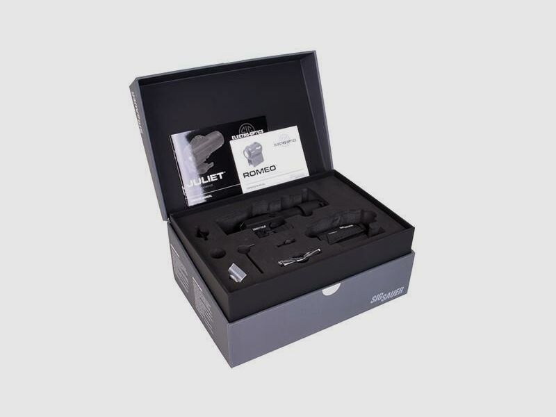 Sig Sauer ROMEO5 + JULIET3 Set - Set Rotpunkt Magnifier	 Das SIG SAUER ROMEO5 im attraktiven Set mit dem JULIET3 Magnifier!