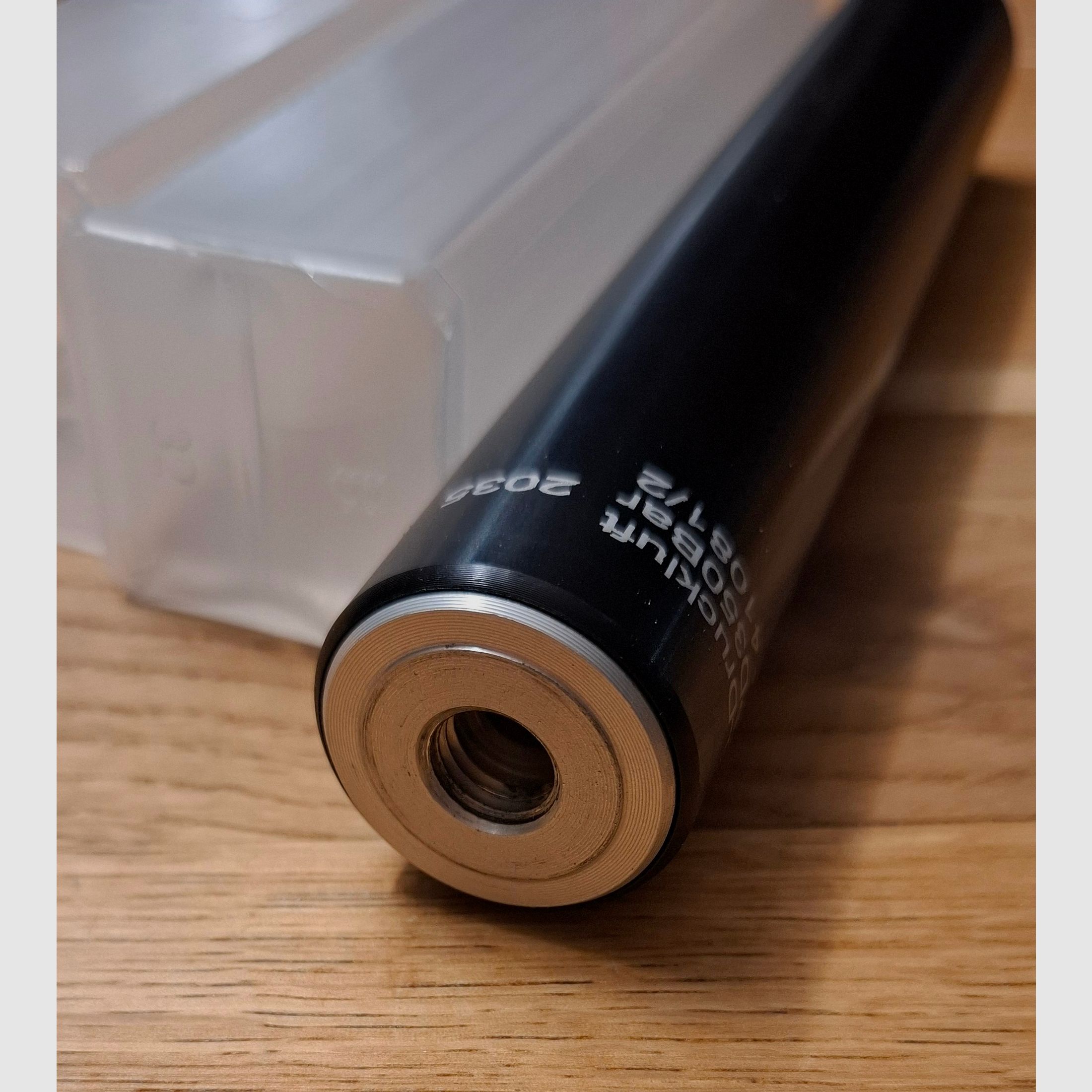 Prelutec compressed air cartridge for air pistol – new & unused - Anschütz