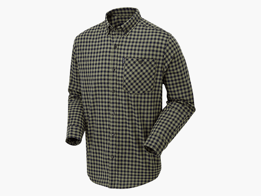 ShooterKing Field Shirt green/blue checked