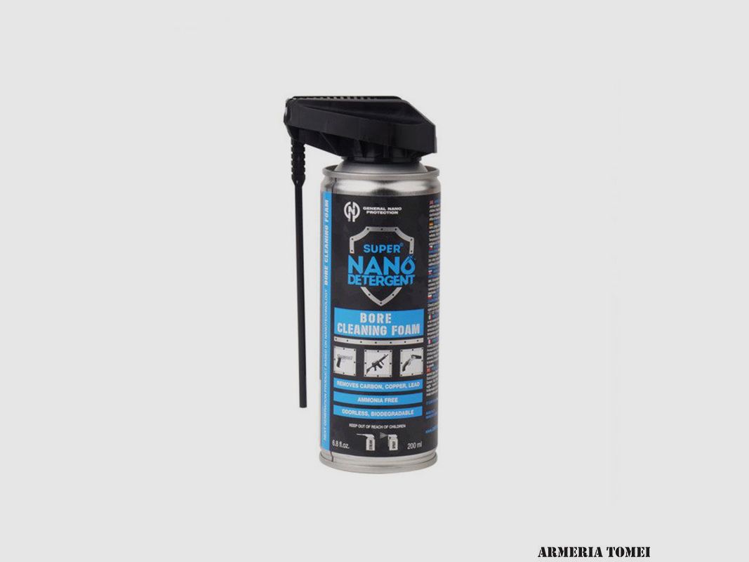 SUPER NANO REINIGER – LAUFREINIGUNGSSCHAUM 200ml (SCHAUM FÜR RIGIDEN LAUF)