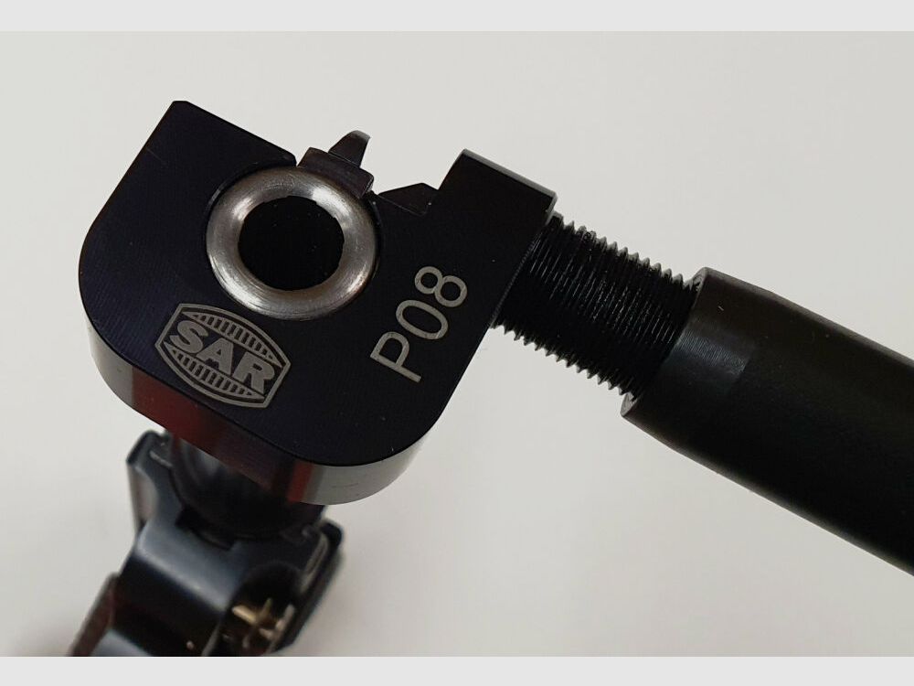 Schwaben Arms GmbH Pistole P08 Parabellum Korntreiber / Kornschieber / Kornversteller , MADE IN GERMANY