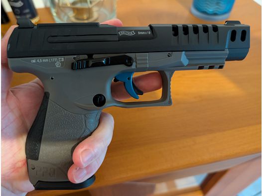 Umarex Walther Q5 Match Combo 5" CO2 NEU - incluant 2000 diabolo