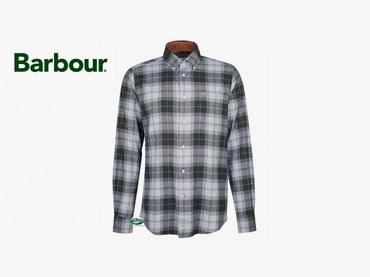 BARBOUR Koszula Fortrose Szary Tartan
