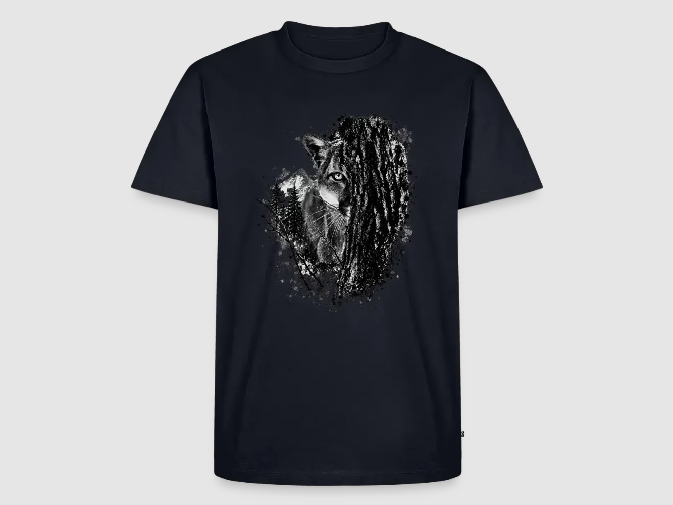 PUMA Heren Premium T-Shirt "Lauerende Puma", afbeelding 25 van 37