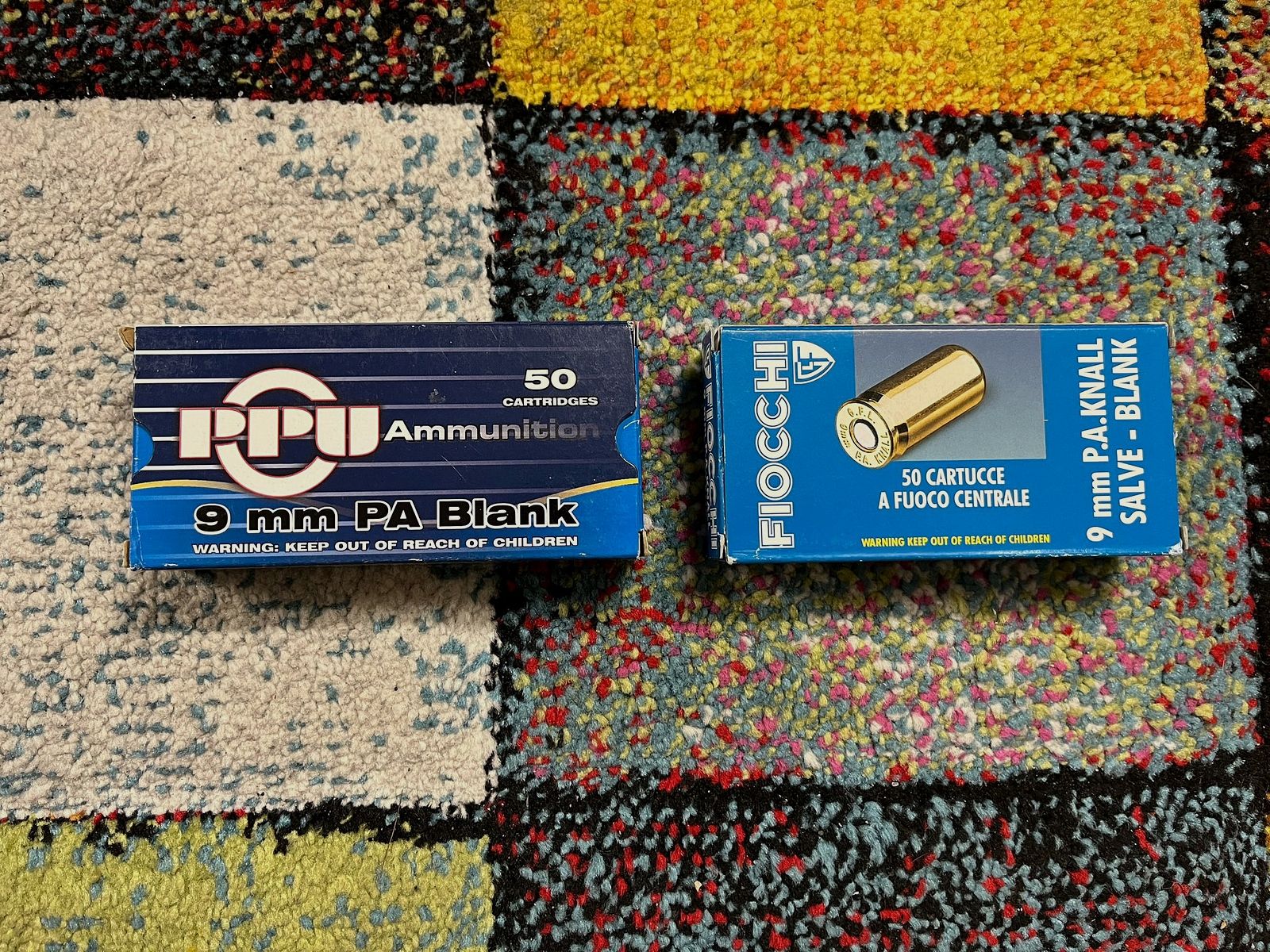 9mm Pak munizioni a salve collezione 6