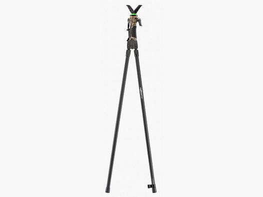 Verstelbare telescopische pirschstok met bipod