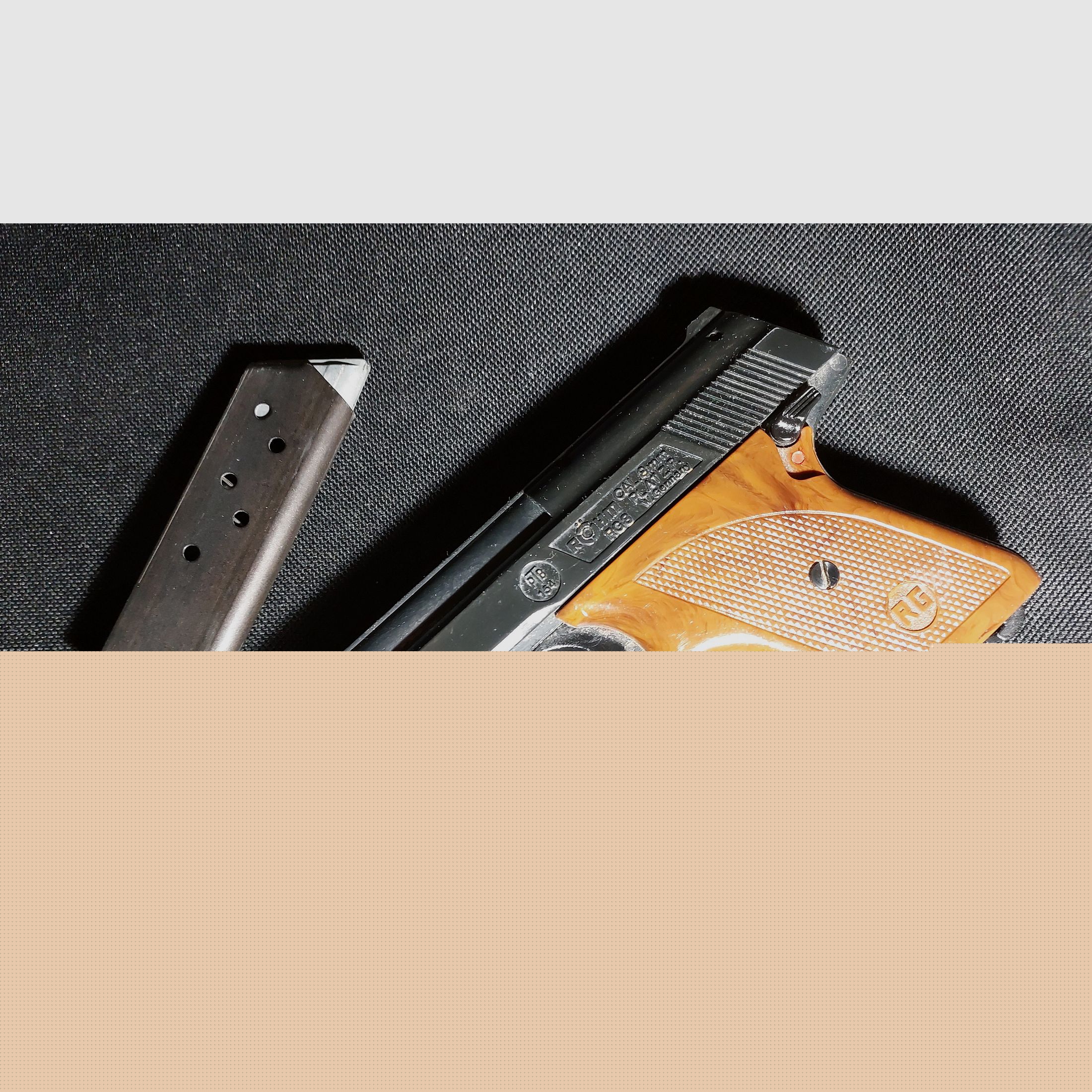 Röhm RG8 (RG 8) pistola a salve cal. 8mm (PTB 412)