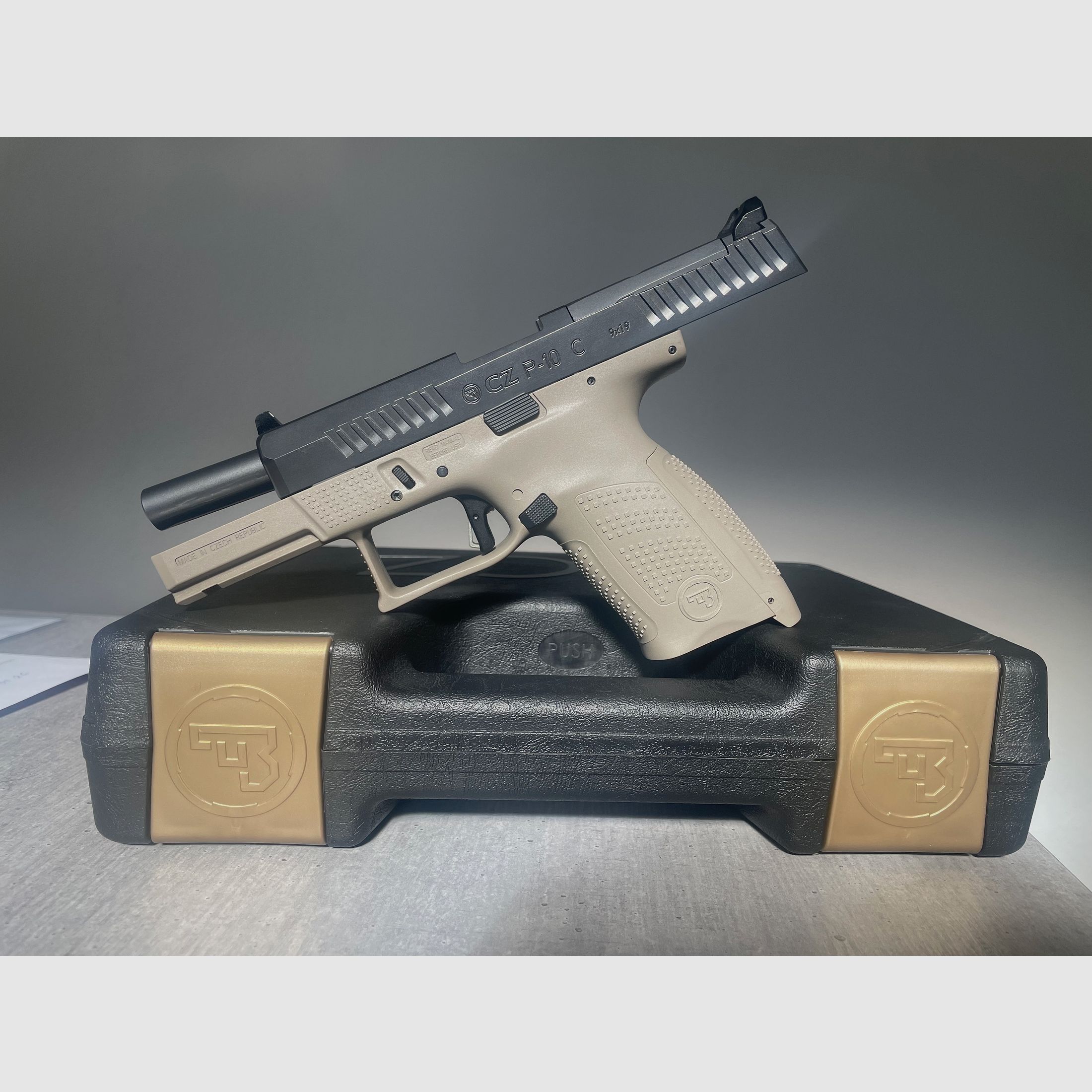 CZ P10 C Optic Ready FDE